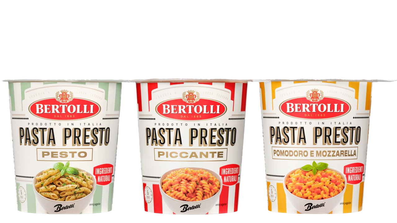 pasta presto product range